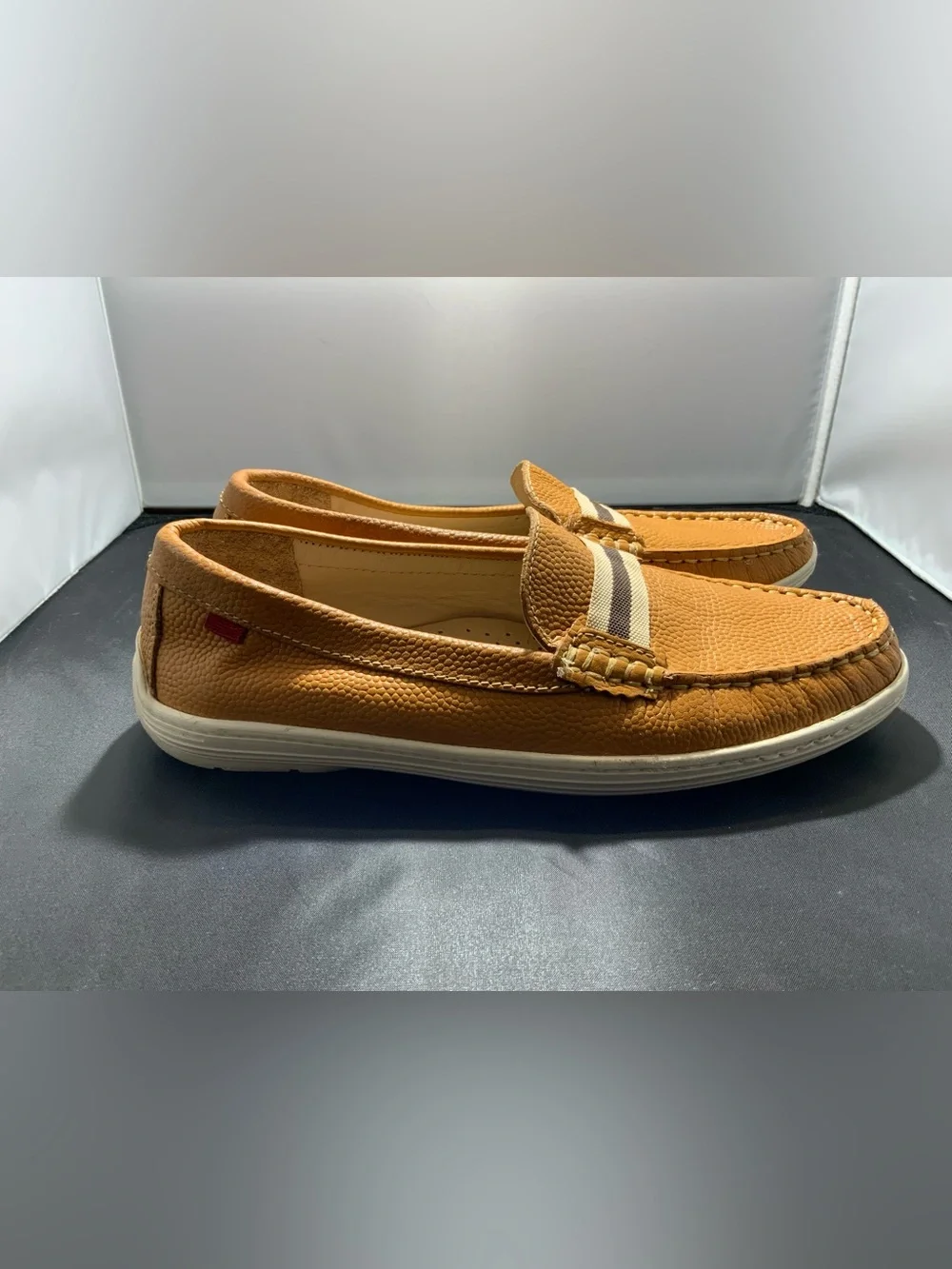 Marc Joseph New York Leather Penny Loafer Kid's Size 4 - MJB 10 4 - Gently Used